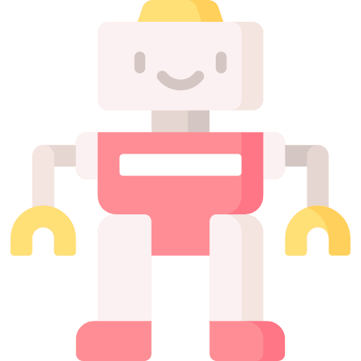 Robot electronics kid toy icon Robot electronics kid toy icon