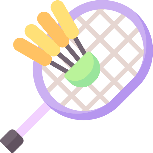 Badminton game badminton equipment sport icon Badminton game badminton equipment sport icon