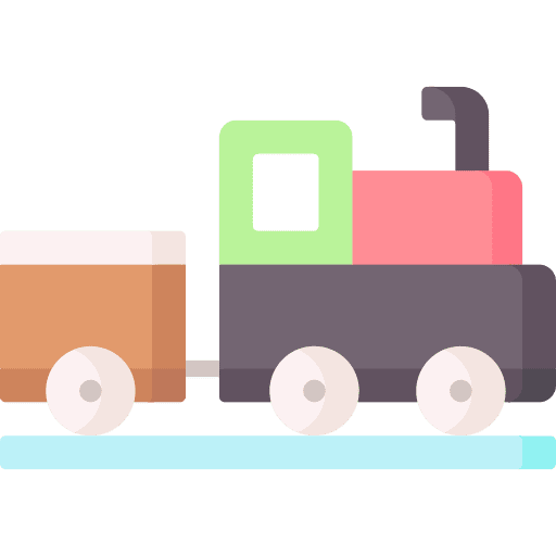 Toy train childhood kid kid and baby icon Toy train childhood kid kid and baby icon