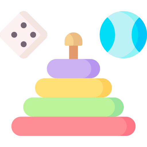 Toys kid and baby toy pyramid icon Toys kid and baby toy pyramid icon