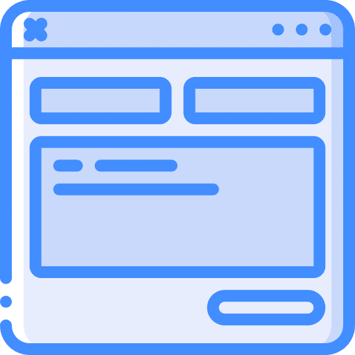 Contact form contact form communications page icon