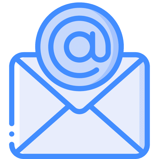 Email chat address communications icon