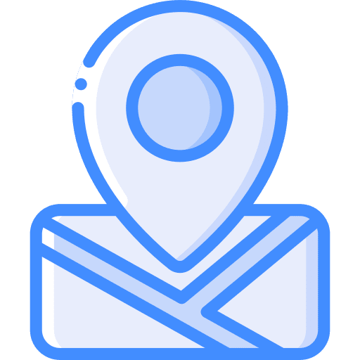 Location pin gps pointer icon