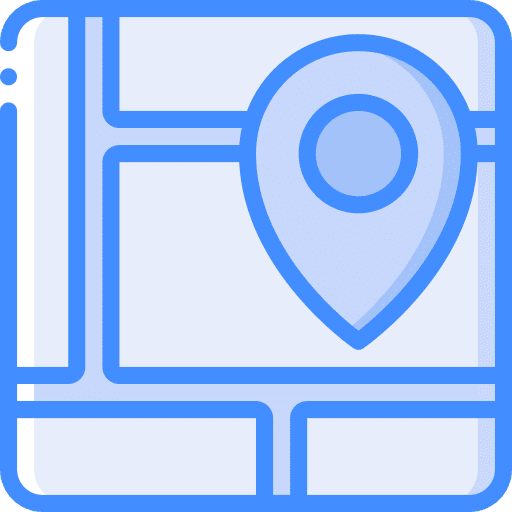 Map address app map icon