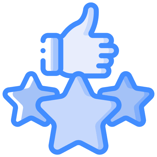 Ratings feedback positive review icon