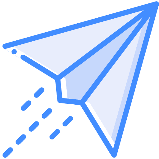 Send chat message ui icon