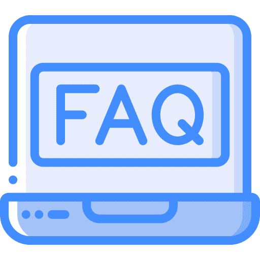 Faq laptop communications faq icon