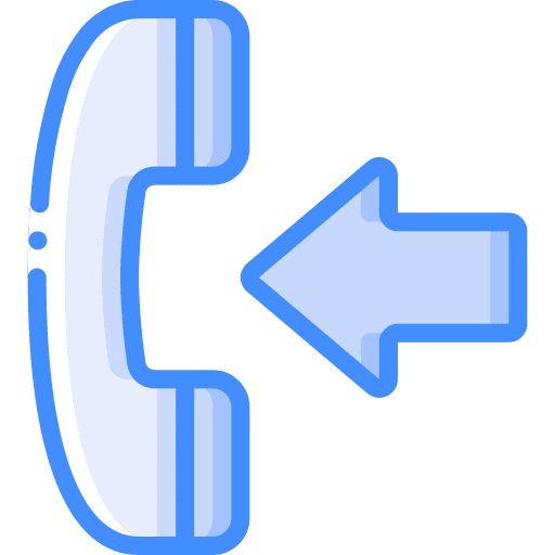 Phone arrow telephone phone icon
