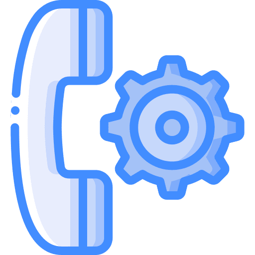 Phone communications call phone icon