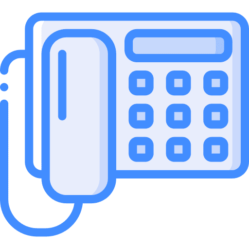 Phone landline phone ring icon