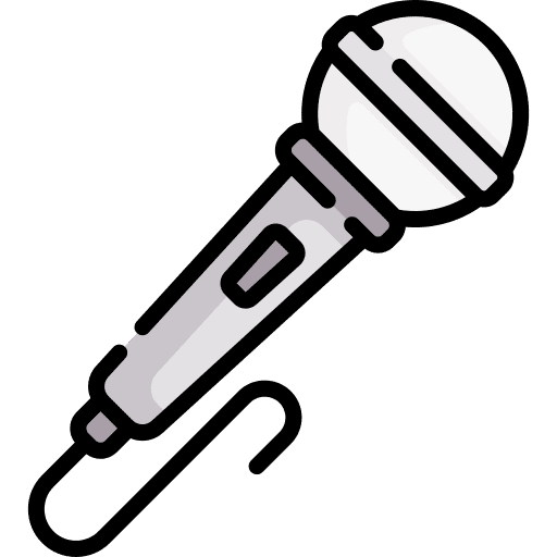 Microphone electronics record microphone icon Microphone electronics record microphone icon