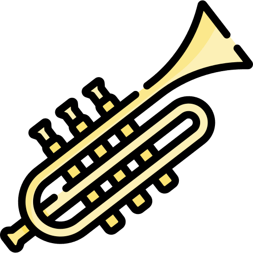 Trumpet music musical instrument trumpet icon