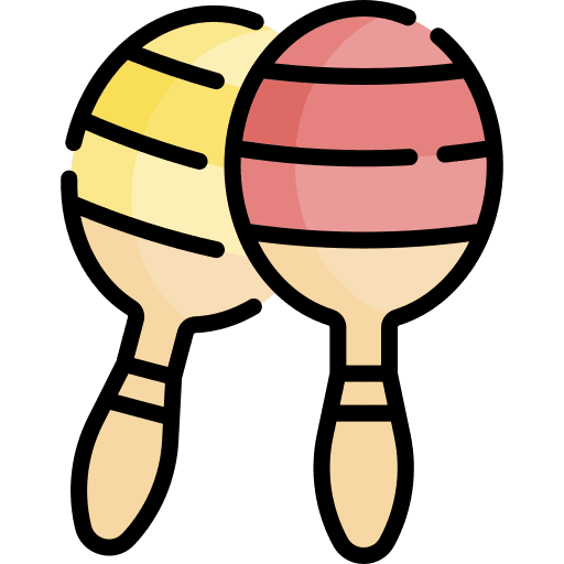 Maracas music and multimedia maracas cultures icon Maracas music and multimedia maracas cultures icon