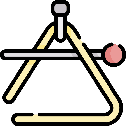 Triangle musical instrument idiophone music icon Triangle musical instrument idiophone music icon