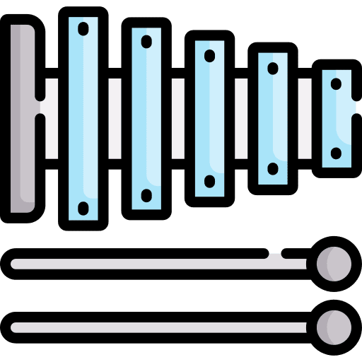 Xylophone percussion instrument xylophone musical instrument icon Xylophone percussion instrument xylophone musical instrument icon