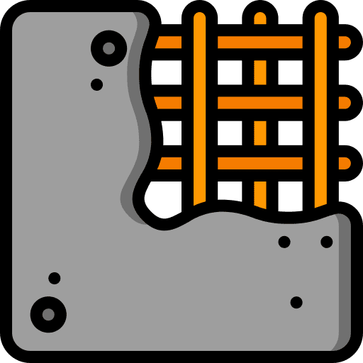 Concrete concrete pouring cement icon