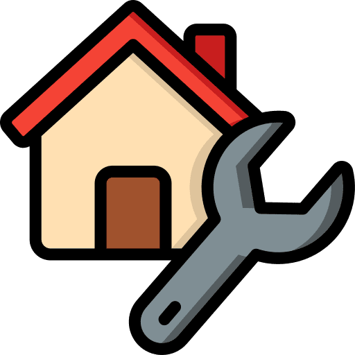 Maintenance house maintenance home services icon