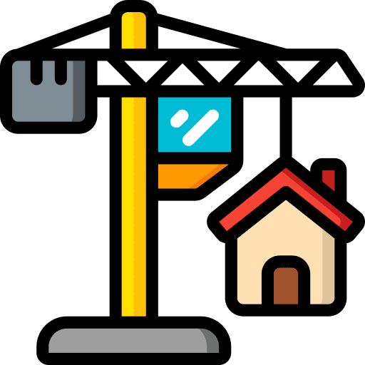 Crane build hook home icon