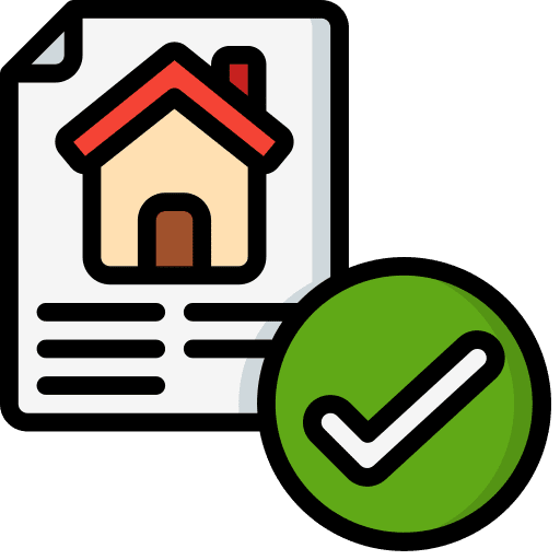 Document document property approval icon