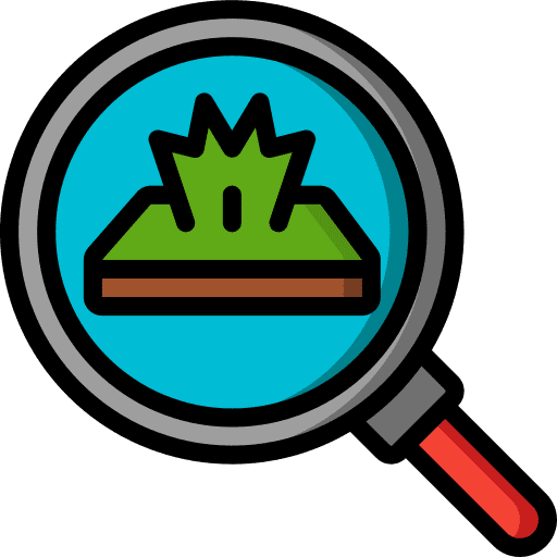 Searching land agent dealer icon