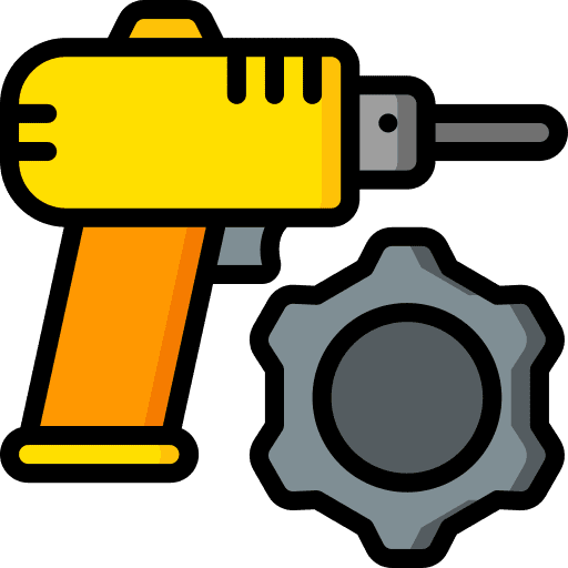 Drill home repair drilling machine drill icon