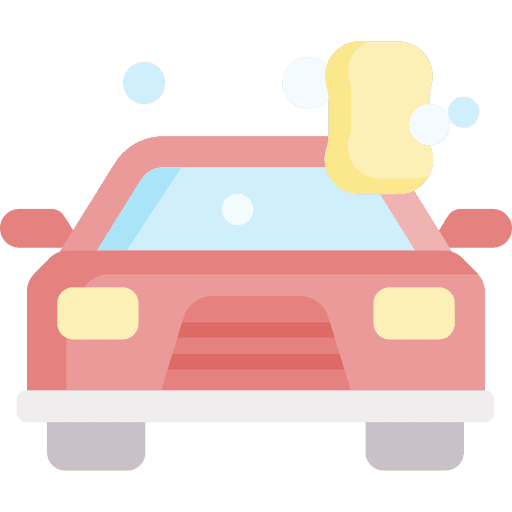 Car wash liquid transportation bubble icon