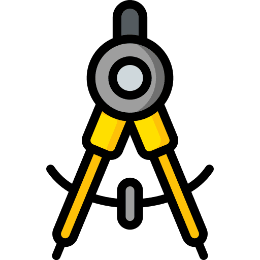 Compass compass calculation measuring icon