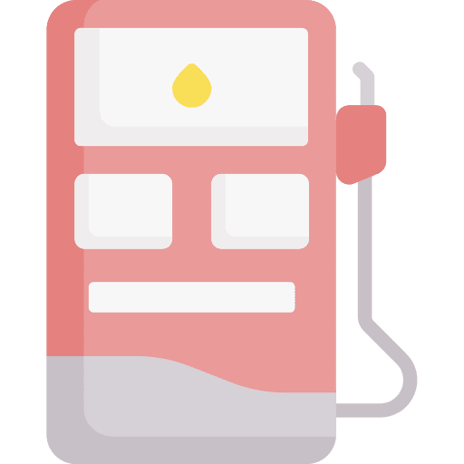 Gas transport gasoline industry icon Gas transport gasoline industry icon
