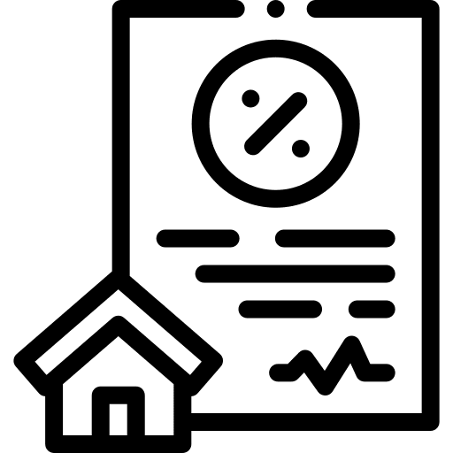Loan loan mortgage loan percentage icon Loan loan mortgage loan percentage icon