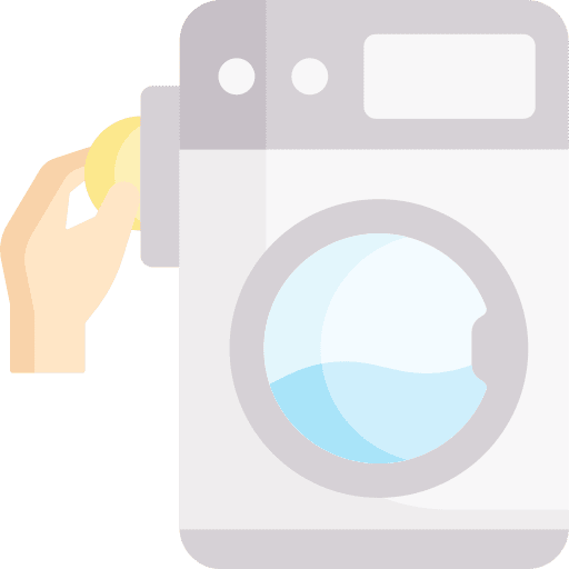 Washing machine money fashion cleaning icon Washing machine money fashion cleaning icon
