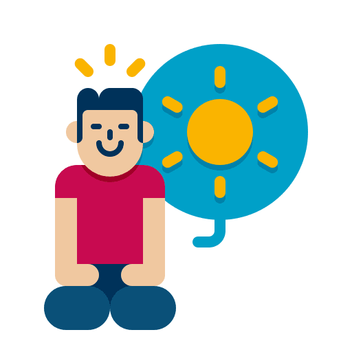 Peace of mind mind thought peace of mind icon