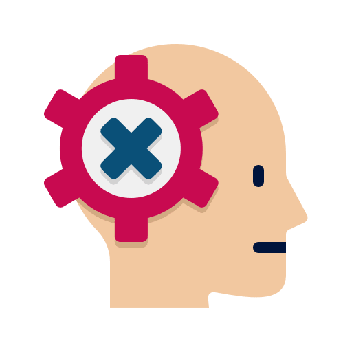 Mental disorder mental disorder happy anxiety icon