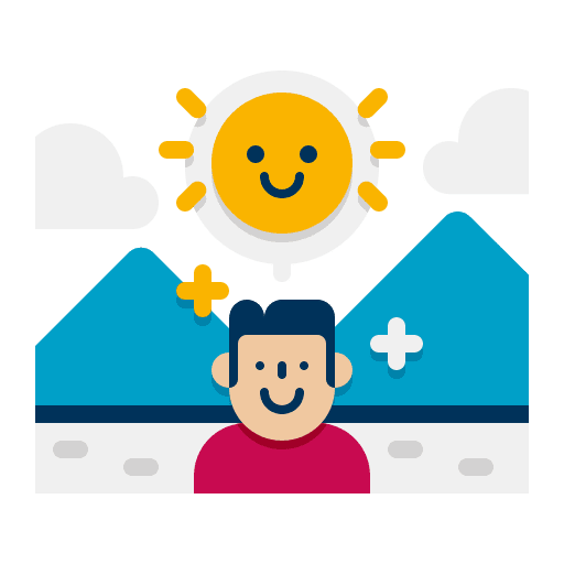 Mental health relaxing sport mental health icon
