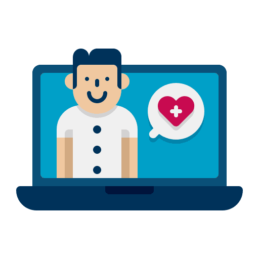 Online counseling mentor online counseling computer icon