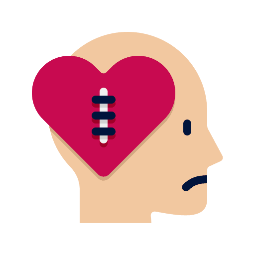 Pain frustrated pain healthcare and medical icon