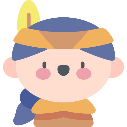 Apache native american kid avatar icon Apache native american kid avatar icon