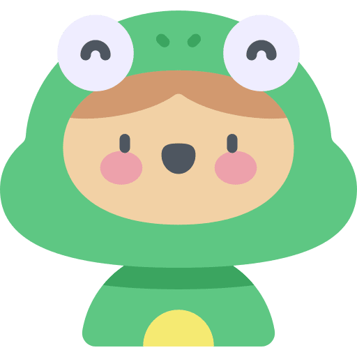 Frog user child people icon Frog user child people icon