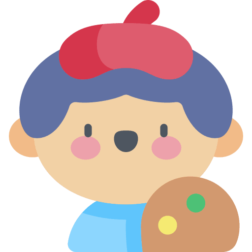 Artist children user people icon Artist children user people icon