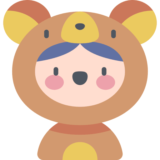 Bear carnival children boy icon Bear carnival children boy icon