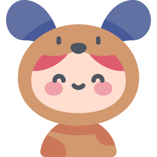 Dog children avatar caucasian icon Dog children avatar caucasian icon