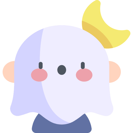 Ghost ghost costume kid icon Ghost ghost costume kid icon