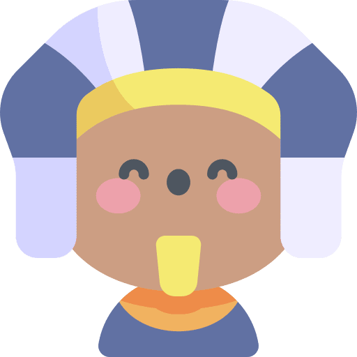Pharaoh egypt children kid icon Pharaoh egypt children kid icon