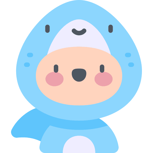 Shark user caucasian people icon Shark user caucasian people icon