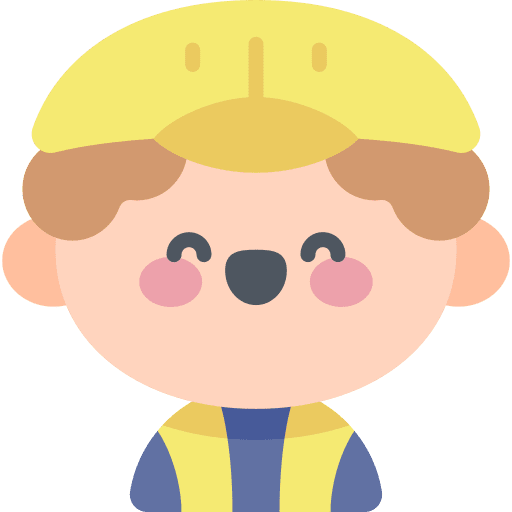 Worker boy user caucasian icon Worker boy user caucasian icon