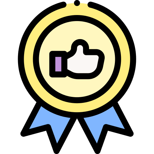 Medal thumbs up high quality like icon Medal thumbs up high quality like icon