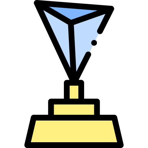 Trophy reward prize award icon Trophy reward prize award icon