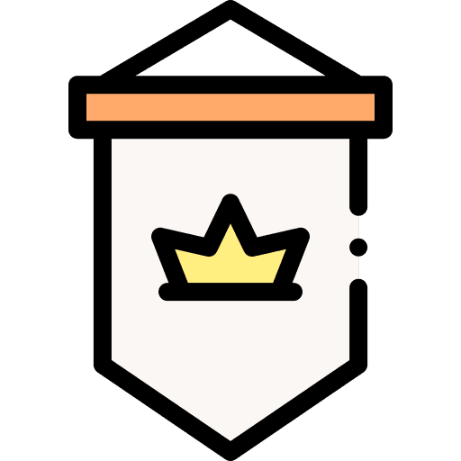 Banner sport crown reward icon Banner sport crown reward icon