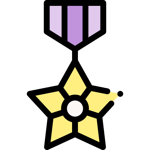 Medal winner medal star icon Medal winner medal star icon