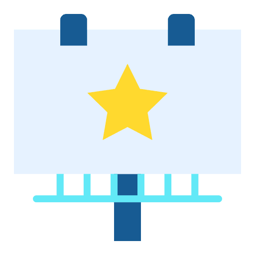 Billboard poster digital signage advertising icon Billboard poster digital signage advertising icon