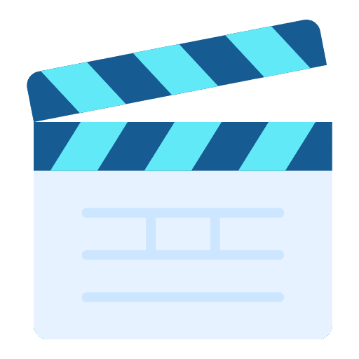 Clapperboard photographic film clapboard google play movie icon Clapperboard photographic film clapboard google play movie icon